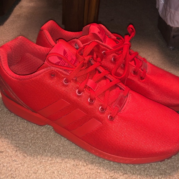 Adidas Zx Flux Triple Red - Picture 2 of 3